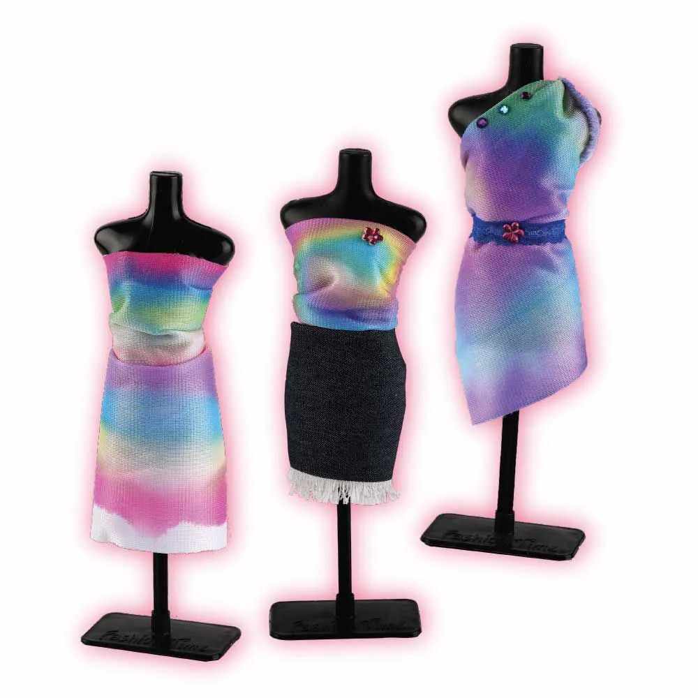 Set creatie rochii papusi AM-AV Design Tie-Dye Dolls