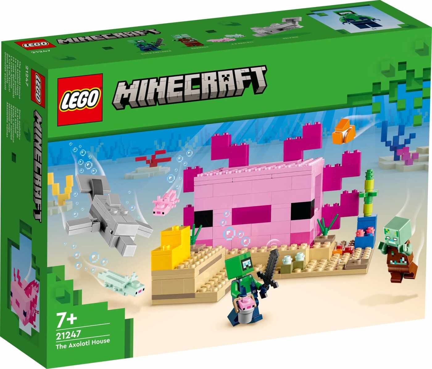 LEGO Minecraft (21247) - Casa Axolotl | LEGO