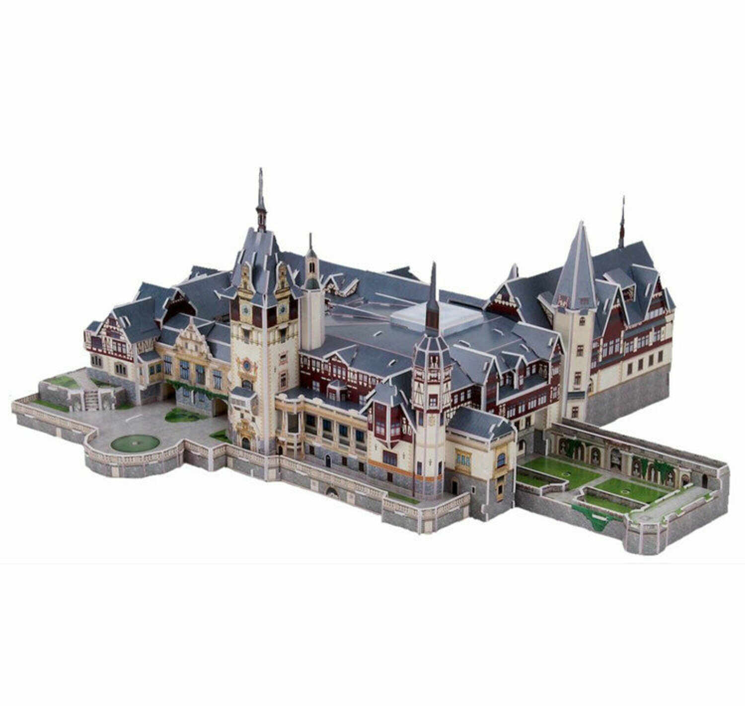 Puzzle 3D - Castelul Peles Romania, 179 piese | CubicFun