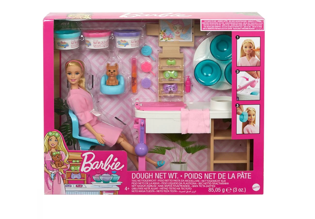 Set de joaca - Barbie - O zi la salonul de spa | Barbie - I can be