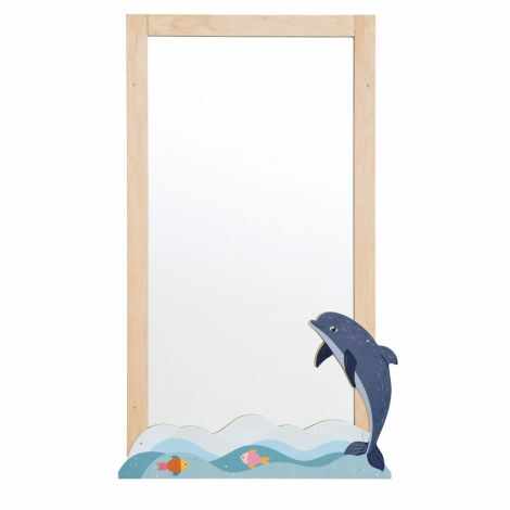 Decor Delfin pentru oglinda MO036047, gradinita si scoala