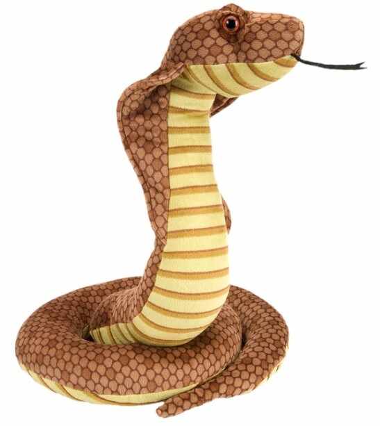 Jucarie de plus - Sarpe cobra | Wild Republic