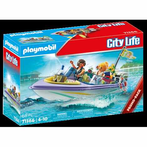 Playmobil - Luna De Miere Cu Barca De Viteza