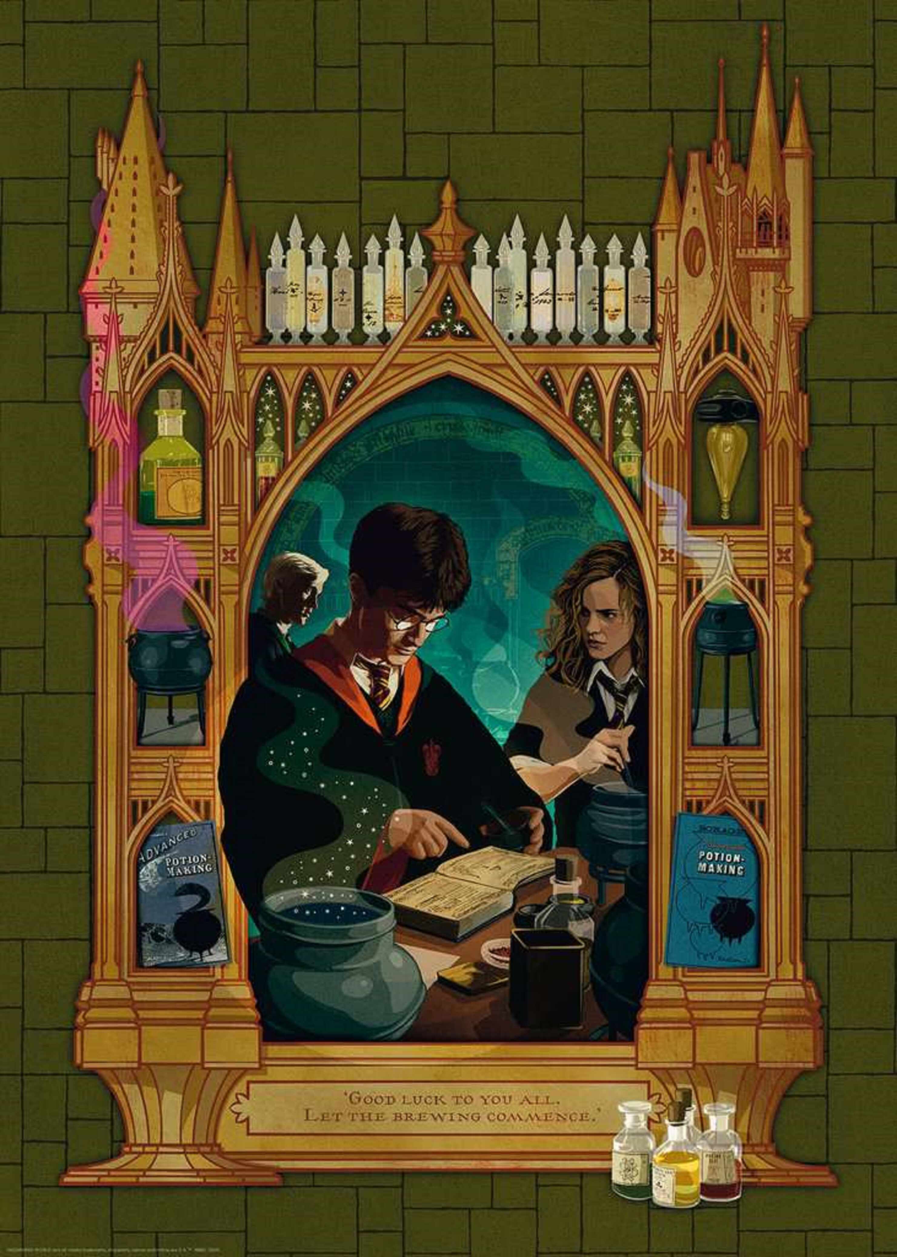 Puzzle - Harry Potter si Printul Semipur - 1000 piese | Ravensburger