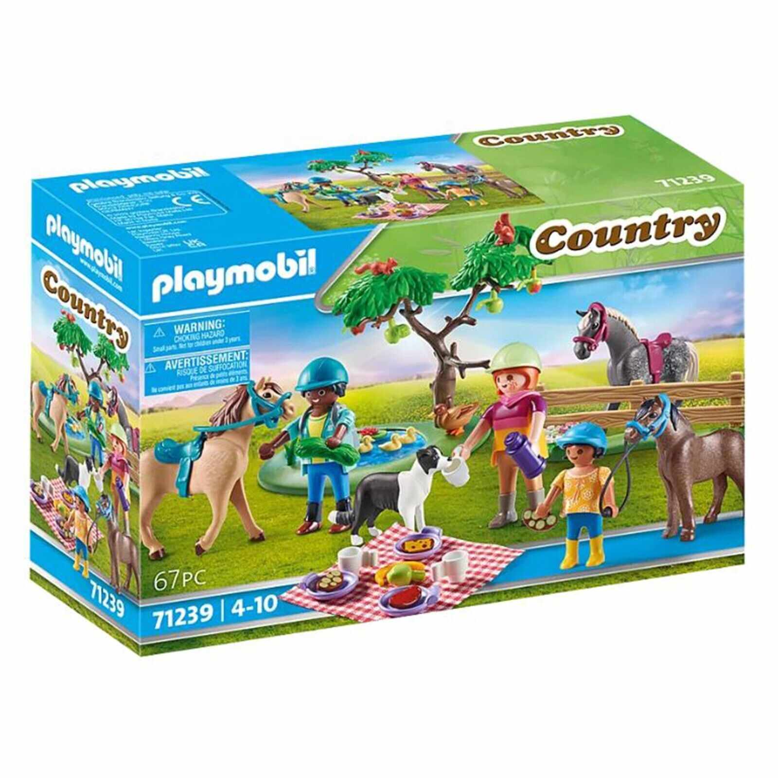 Set de joaca - Country - Picnic cu caluti | Playmobil