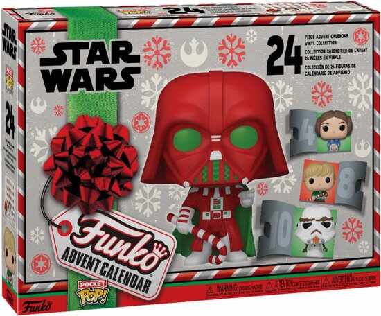 Set 24 figurine - Calendar de Advent - Star Wars Holiday | Funko