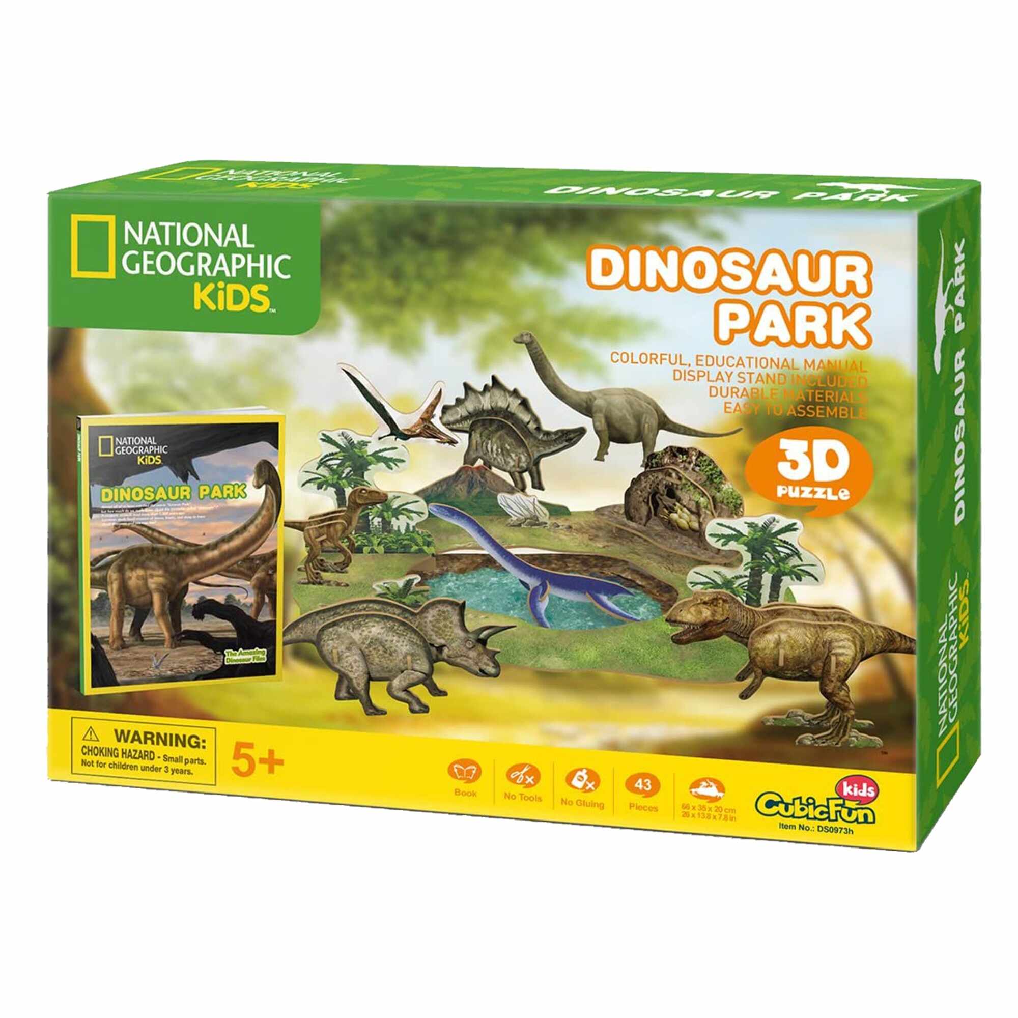 Puzzle 3D - Dinosaur Park | CubicFun