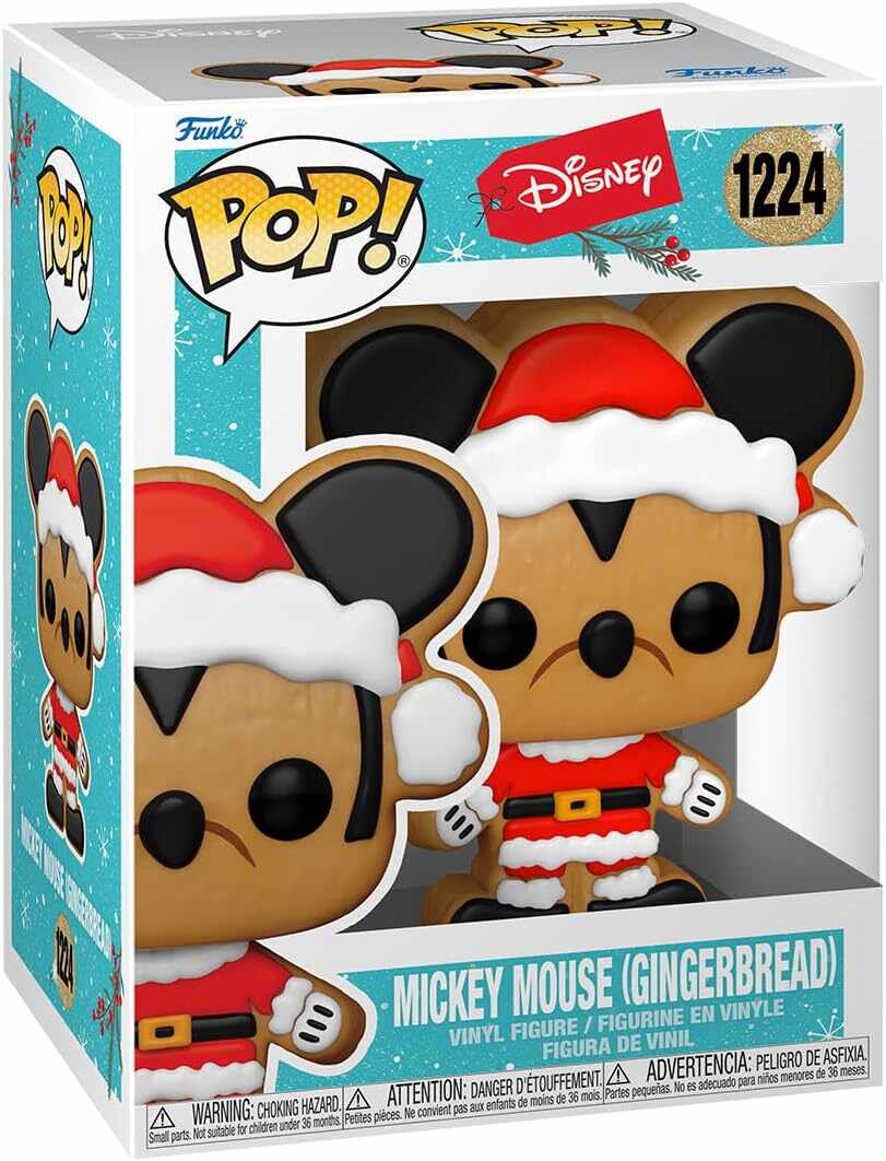 Figurina - Pop! Disney Holiday: Mickey Mouse (Gingerbread) | Funko