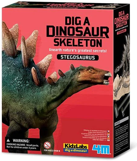 Set de joaca - Sapa si descopera dinozauri - Stegosaurus | 4M