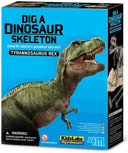 Set de joaca - Sapa si descopera dinozauri - Tyrannosaurus Rex | 4M