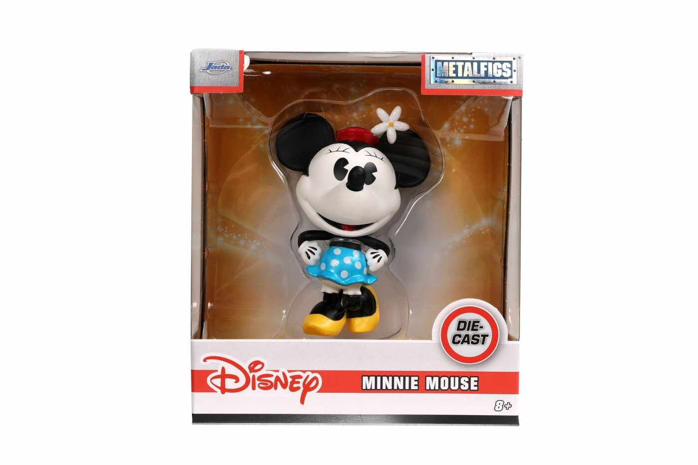 Figurina - Metalfigs - Disney Minnie Mouse, 10cm | Jada Toys