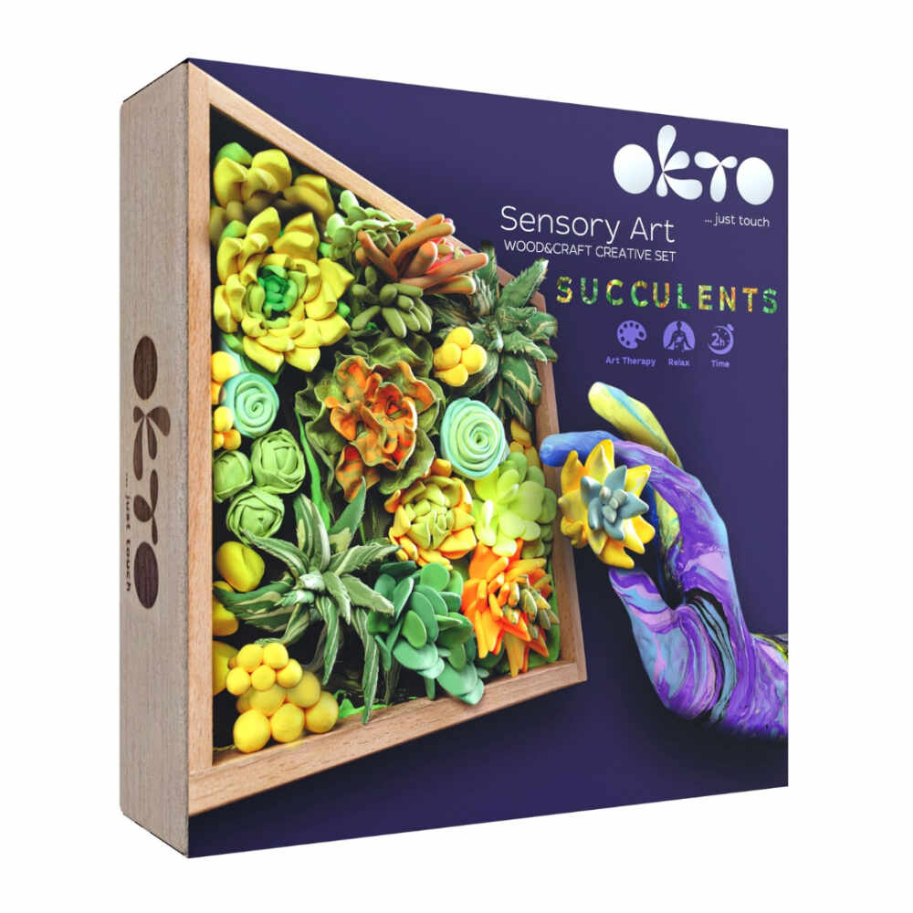 Set creativ - Succulents | Okto Clay