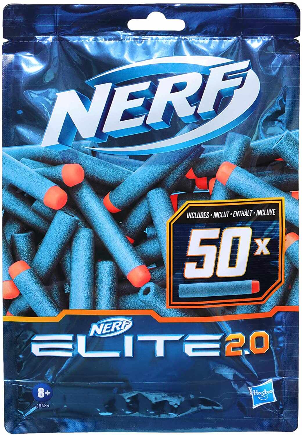 Rezerve Nerf - Elite 2.0, 50 bucati | Hasbro