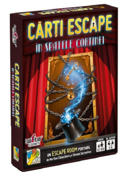 Joc - Carti Escape - In spatele cortinei | Ludicus