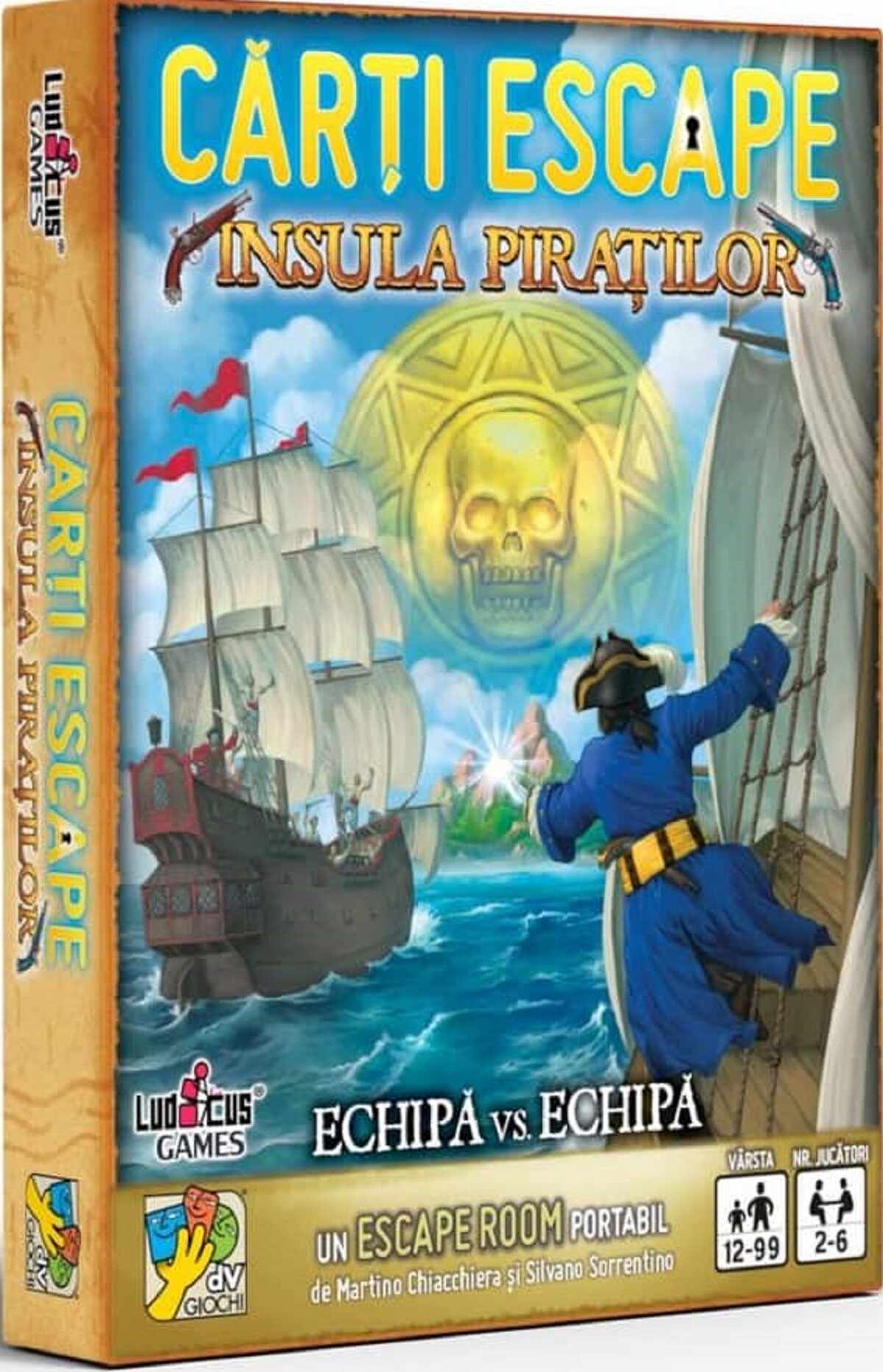 Joc - Carti Escape - Insula piratilor | Ludicus
