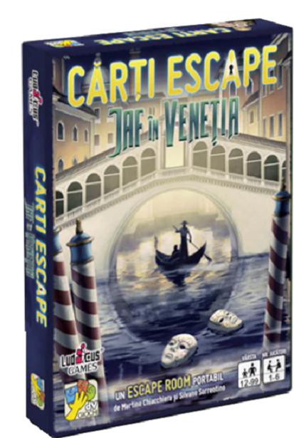 Joc - Carti Escape - Jaf in Venetia | Ludicus