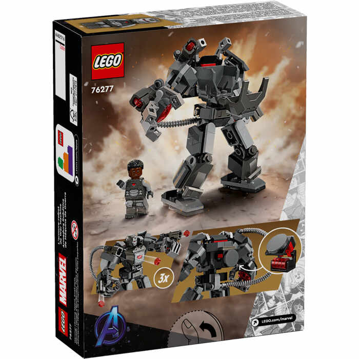 LEGO Marvel Super Heroes - Armura de robot a lui War Machine (76277) | LEGO