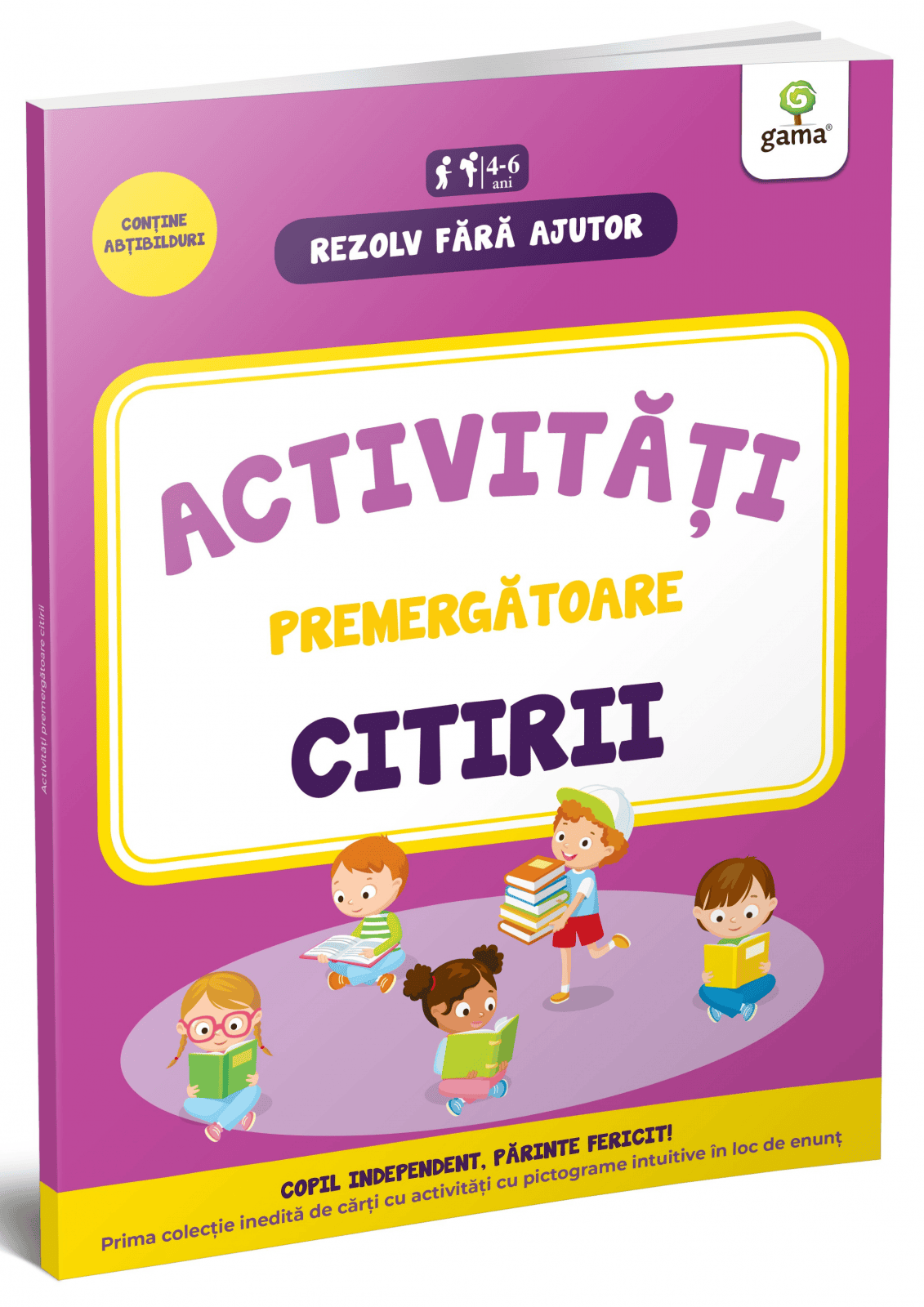 Activitati premergatoare citirii, Editura Gama, 4-5 ani +
