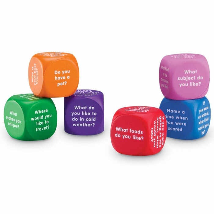 Cuburi pentru conversatii, Learning Resources, 6-7 ani +