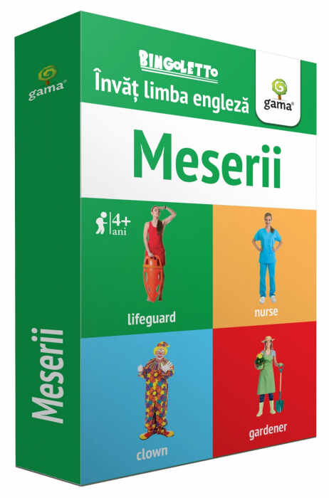 Meserii, Editura Gama, 4-5 ani +