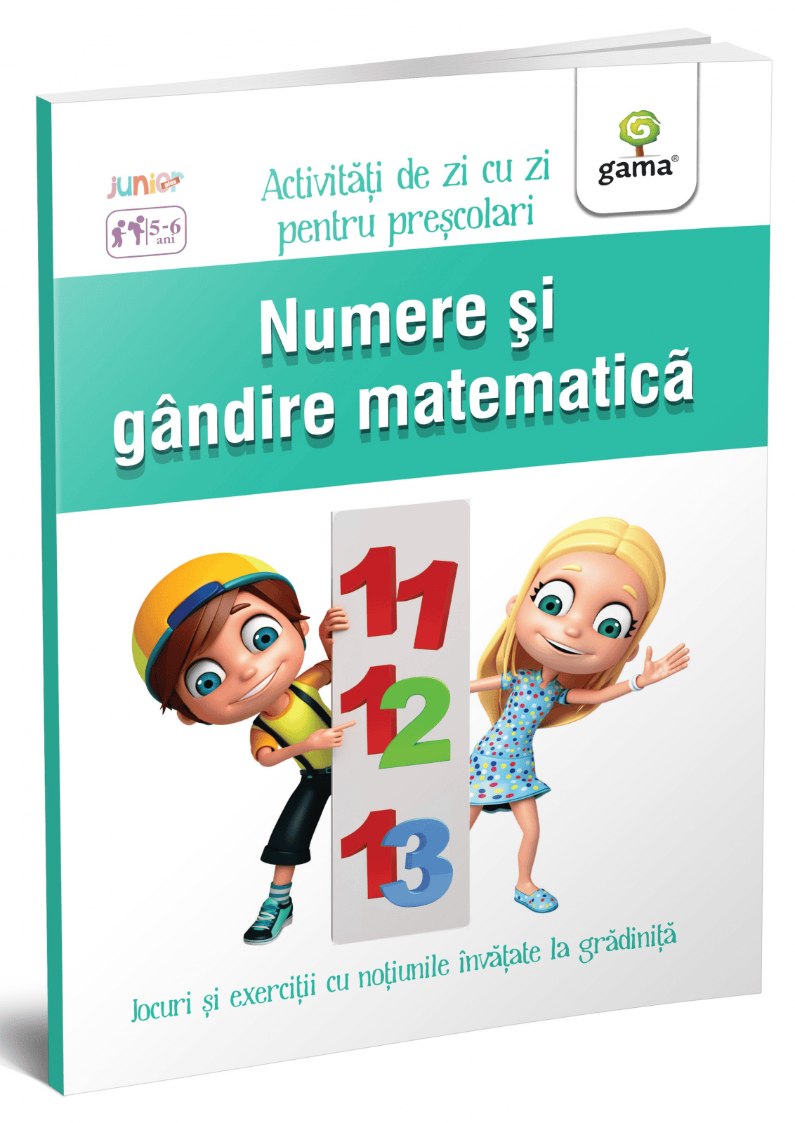 Numere si gandire matematica, Editura Gama, 4-5 ani +