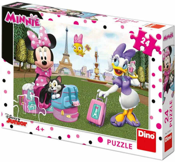 Puzzle - Minnie si Daisy (24 piese), Dino, 4-5 ani +