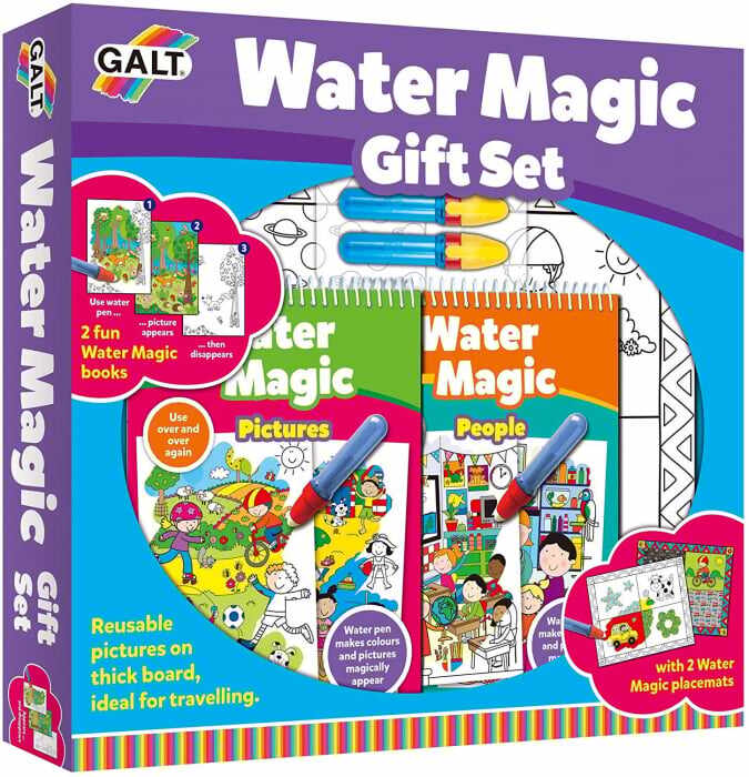 Water Magic: Set carti de colorat CADOU (2 buc.), Galt, 2-3 ani +