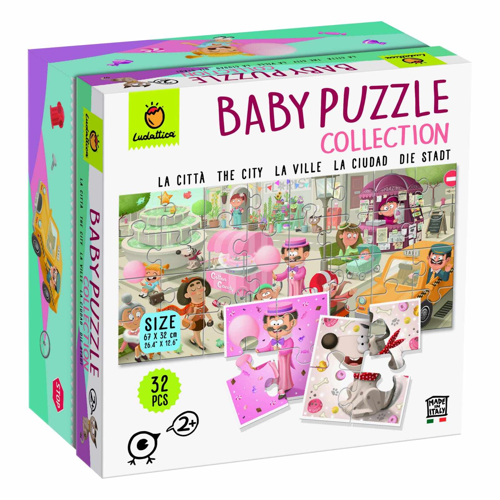 Baby Puzzle - Orasul +2 Ani, 32 piese