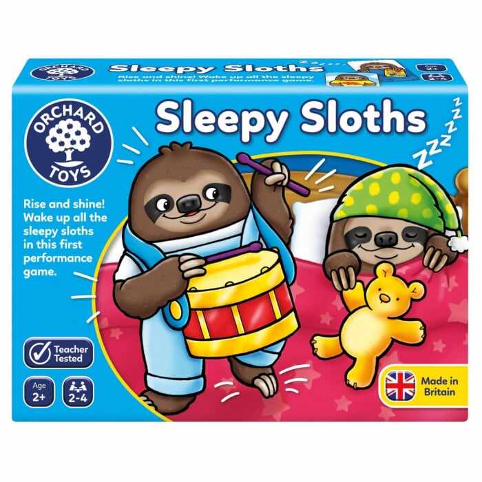 Joc educativ Lenesii somnorosi SLEEPY SLOTHS, Orchard Toys, 2-3 ani +