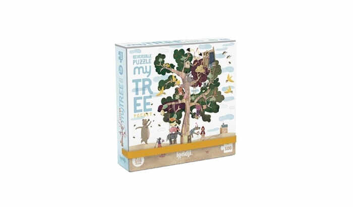 Micro-Puzzle Copacul anotimpurilor, Londji, 6-7 ani +