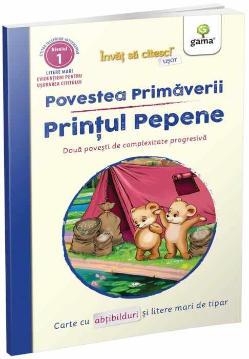 Povestea primaverii - Printul Pepene, Editura Gama, 6-7 ani +
