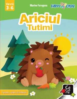 Joc de societate Ariciul Tutimi, Gigamic, 3 - 6 ani