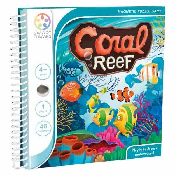 Smart Games - Coral Reef, joc de logica cu 48 de provocari, 4+ ani