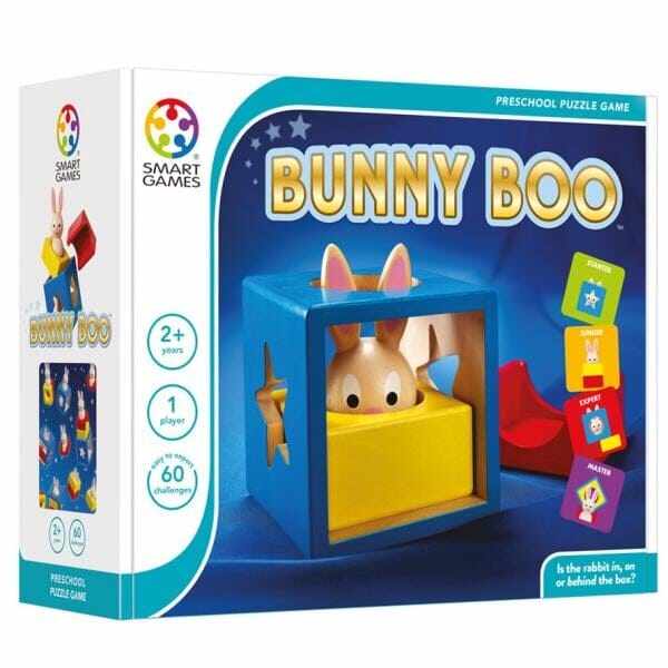 Smart Games - Bunny Boo, joc de logica cu 60 de provocari, 2+ ani