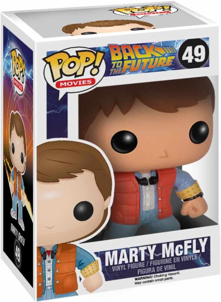 Figurina - Pop! Movies - Back to the Future: Marty McFly | Funko