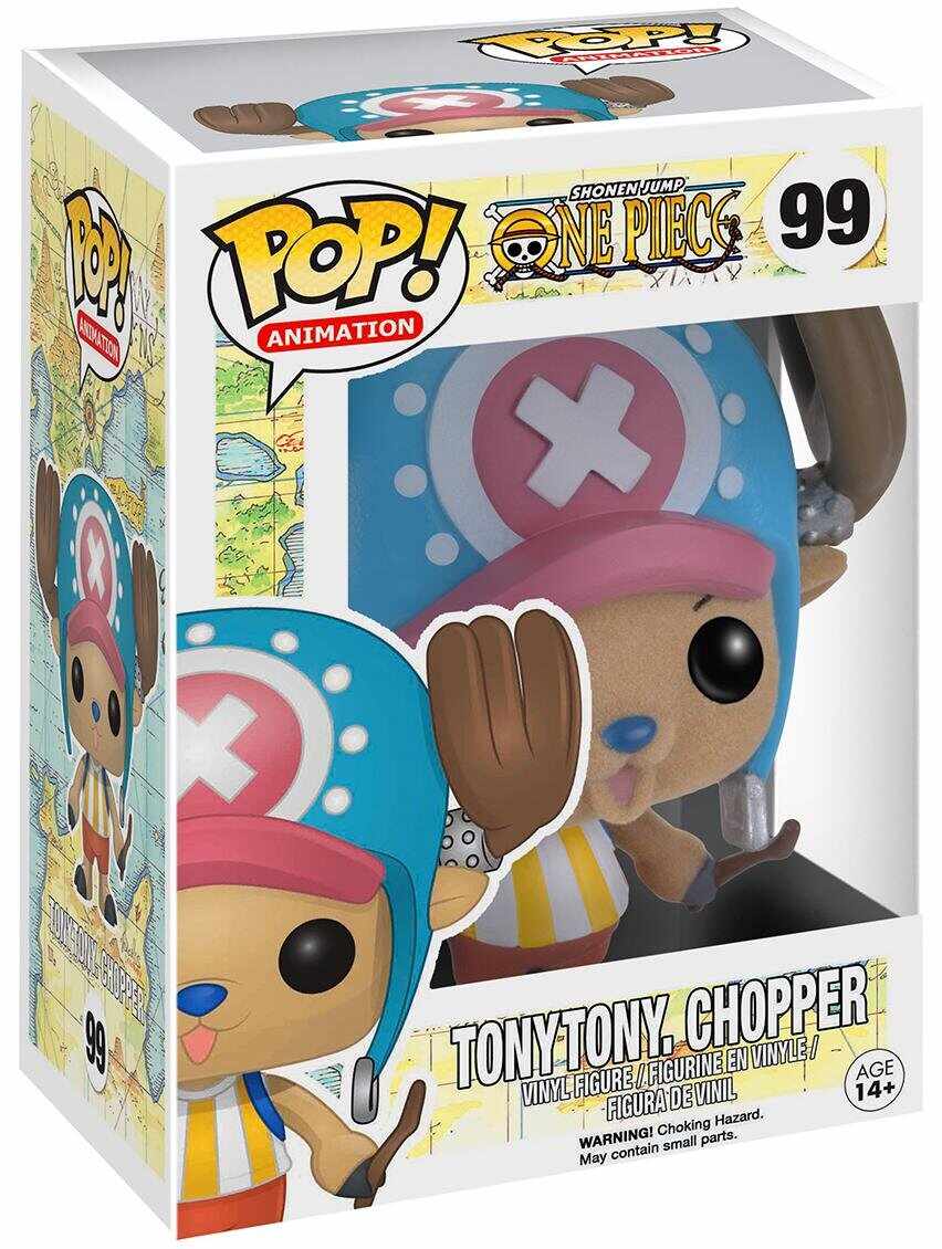 Figurina - Pop! One Piece - Tony Tony Chopper Flocked | Funko
