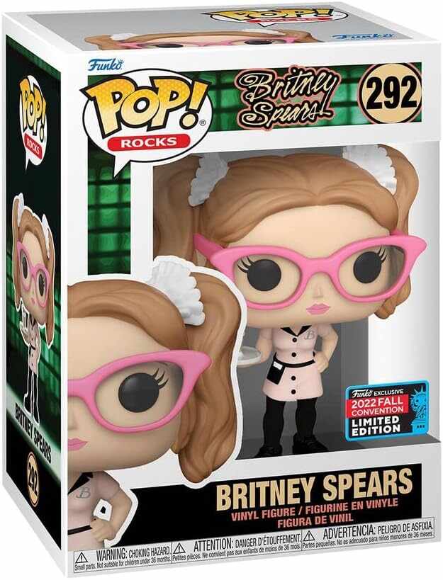 Figurina - Pop! Rocks - Britney Spears (Drive Me Crazy) | Funko