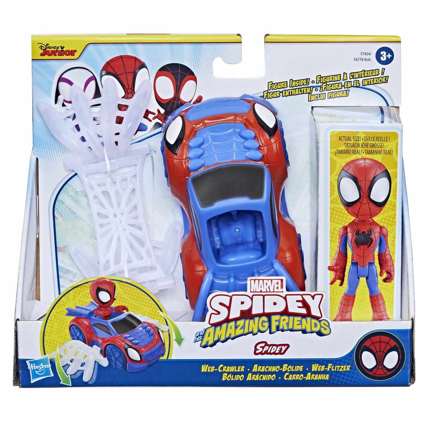 Set de joaca - Spidey And His Amazing Friends - Spidey Web-Crawler | Hasbro