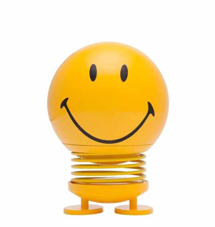 Figurina - Smiley Yellow, Large | Hoptimist
