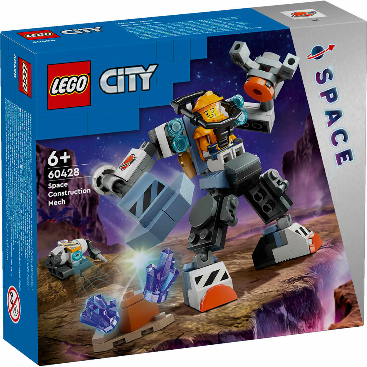 LEGO City - Robot spatial de constructii (60428) | LEGO