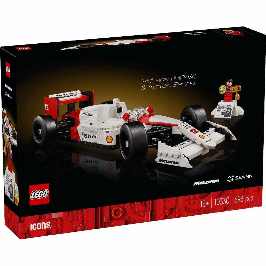 LEGO Icons - McLaren MP4/4 and Ayrton Senna (10330) | LEGO