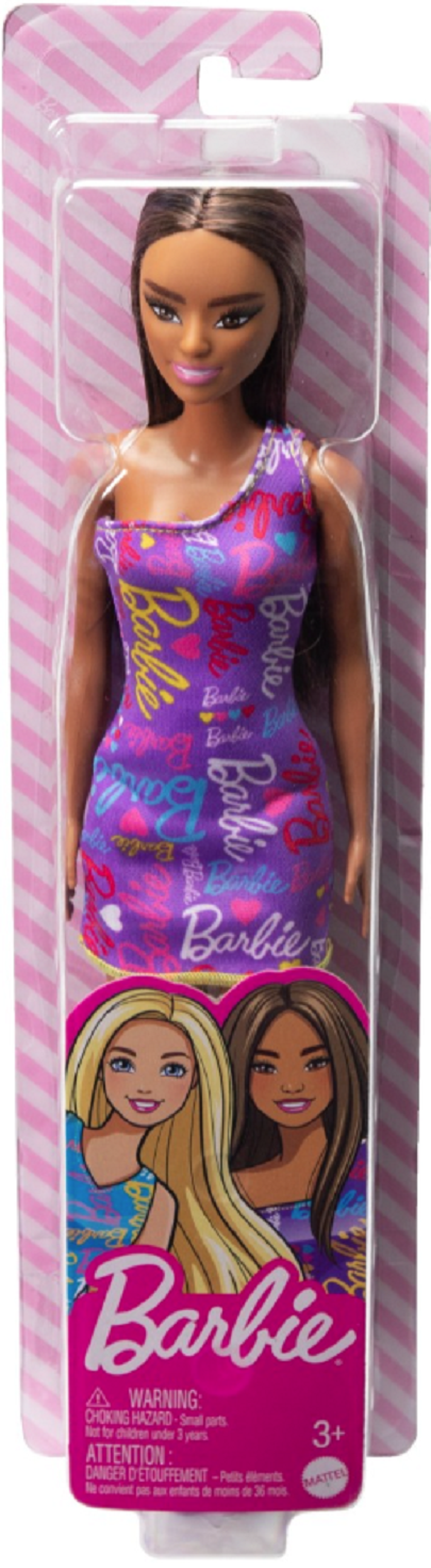 Papusa - Barbie Satena cu rochita mov | Mattel