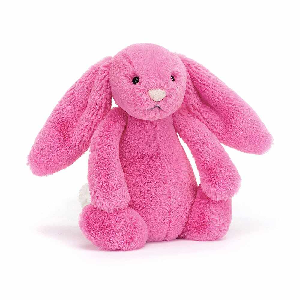 Jucarie de plus - Small - Bashful - Hot Pink Bunny | Jellycat