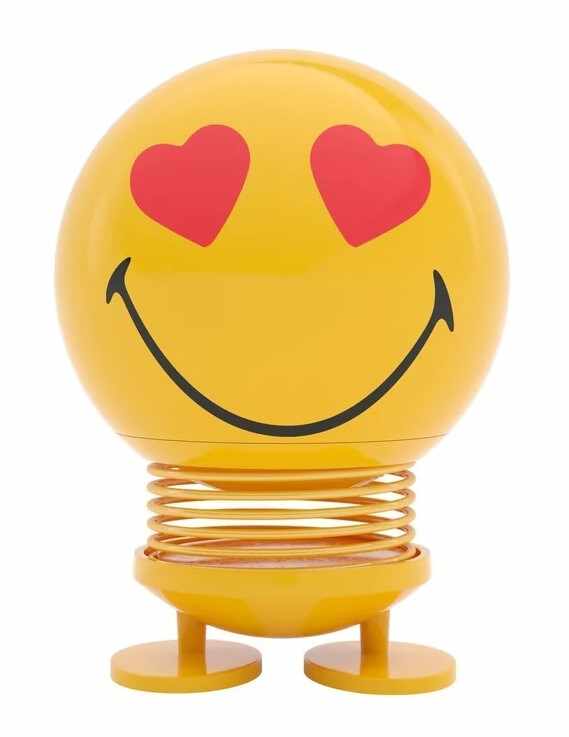Figurina - Large - Smiley Love - Yellow | Hoptimist
