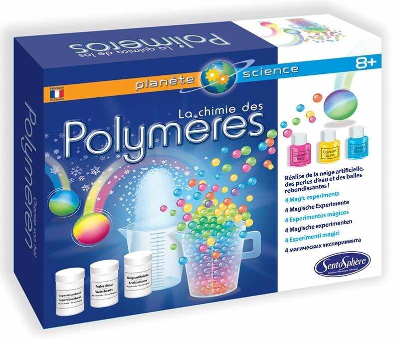 Set educativ STEM - La chimie des polymeres | Sentosphere