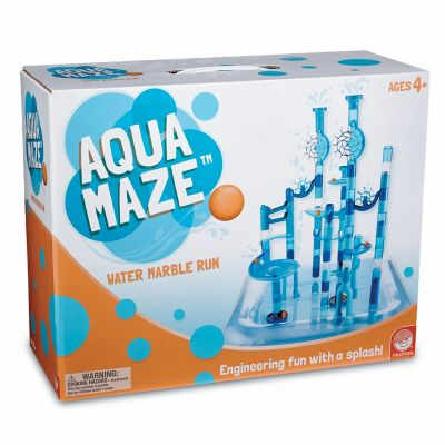 Aqua maze twist, joc de constructie traseu cu bile si apa