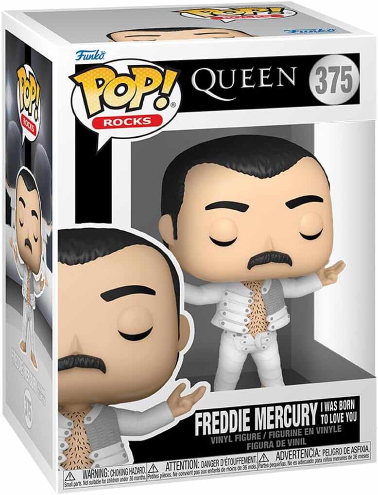 Figurina - Pop! Rocks - Queen: Freddie Mercury (I Was Born To Love You) | Funko
