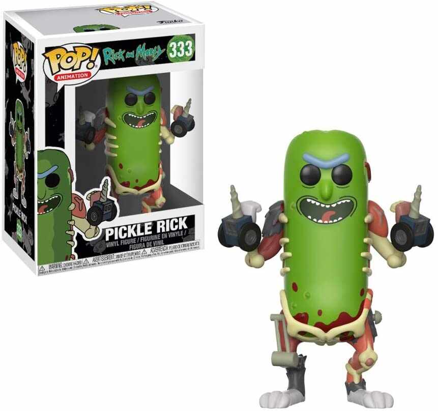 Figurina - Rick and Morty - Pickle Rick | Funko
