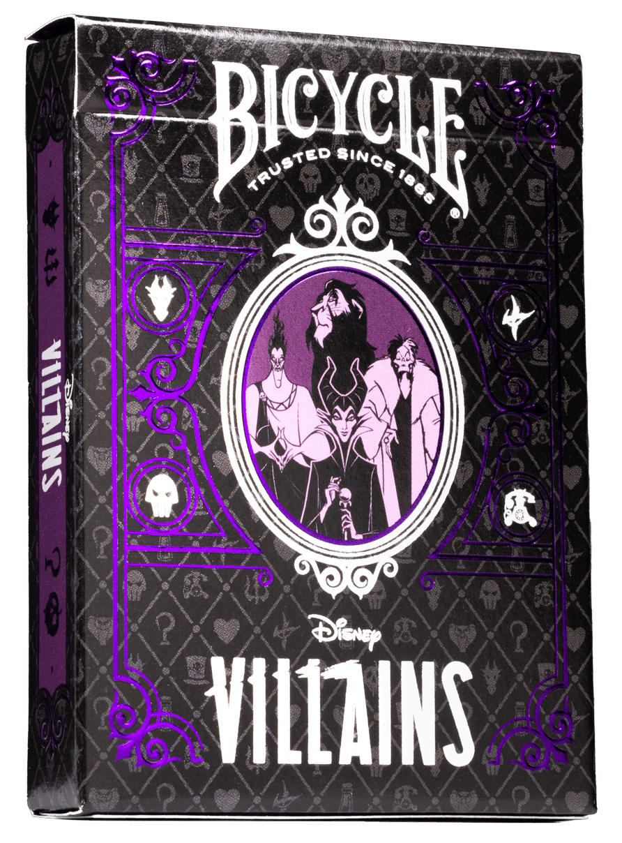Carti de joc - Disney Villains - Purple | Bicycle
