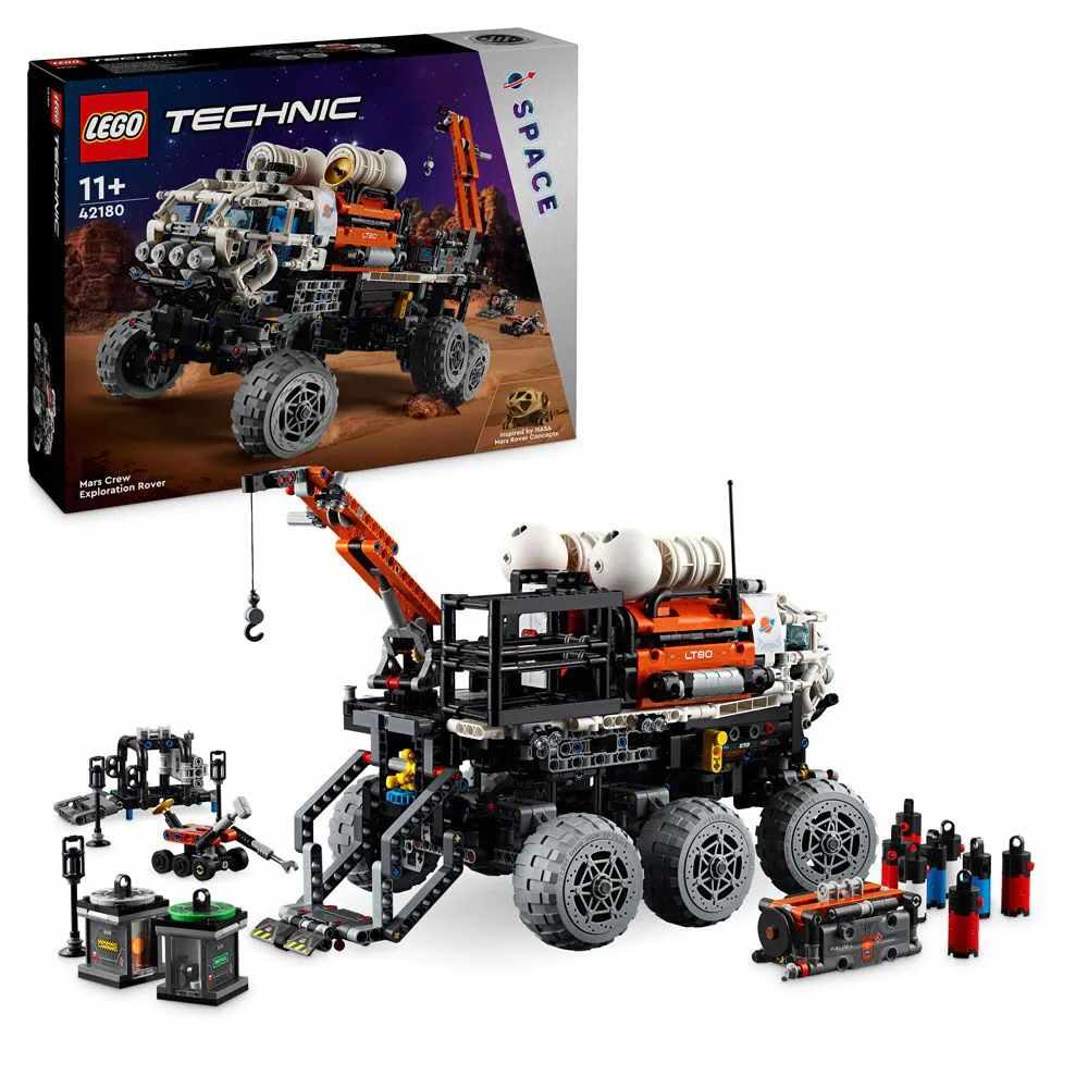 Lego Technic Rover de explorare pe Marte cu echipaj 42180